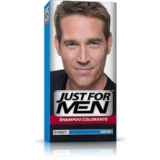 Immagine di Just for men Colorjustcn Shampoo Colorante, 66 Ml, H30 Castano