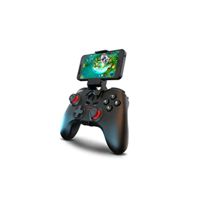 Immagine di KROM Gamepad KENZO NXKROMKNZ Wired and wireless gamepad, designed for competition, configurable buttons, PC, SWITCH, ANDROID, IOS, PS3, PS4, Smartphone Support, Black