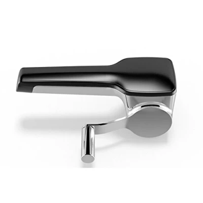 Immagine di WMF “Kitchen classics grattugia per formaggio 20 x 14 8 cm, con a tamburo, in acciaio INOX Cromargan, anche mancini, colore: nero