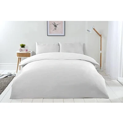 Immagine di Emma Barclay Lyla Set copripiumino reversibile, per letto matrimoniale, colore: bianco