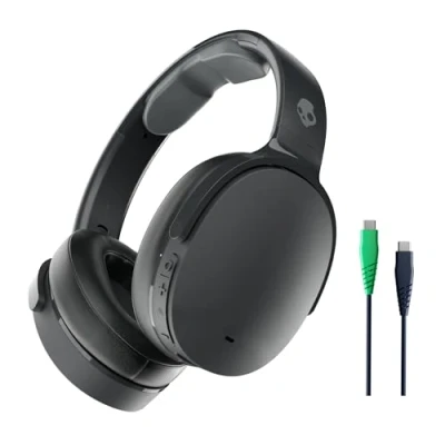 Immagine di Skullcandy Hesh ANC Cuffie Wireless Over Ear con Cancellazione del Rumore e Microfono, 22 Ore di Autonomia, Compatibili iPhone, Android Dispositivi Bluetooth Nero