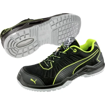 Immagine di PUMA Fuse TC Green Low 644210 42 ESD scarpe di sicurezza S1P Taglia delle (EU): Nero, Verde 1 pz.