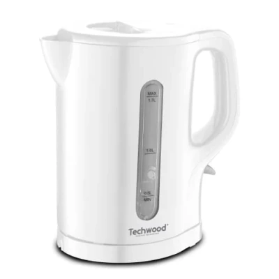 Immagine di Techwood TB 1731 Bollitore elettrico senza fili, 1,7 l, colore: Bianco