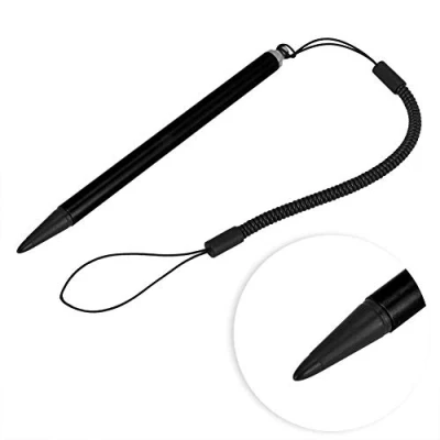 Immagine di KSTE penna dello schermo di tocco resistenza disegno a e la corda molla POS PDA Navigator (nero)