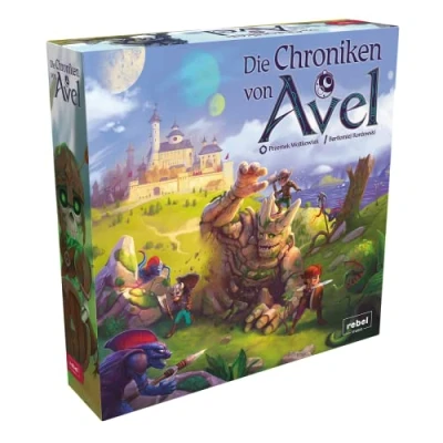 Immagine di Rebel Asmodee Le cronache di Avel, gioco famiglia, ruolo, 2 4 giocatori, dai 8+ anni, 45+ minuti, tedesco (lingua italiana non garantita)