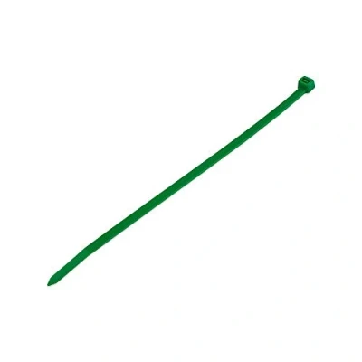 Immagine di Poly Pool PP7520.8Q Set di 100 Fascette Fermacavi/Stringicavo, 4.8 mm x 200 mm, Diametro Serraggio da 3 a 50 Verde