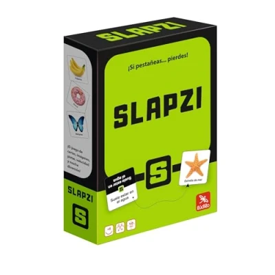 Immagine di LÚDILO 140048 Ludilo Slapzi, Set da Tavolo, educativi 6 Anni Carte Gioco, Famiglia o con Amici, Regali per Bambini, 2 8 Giochi, Multicolore,