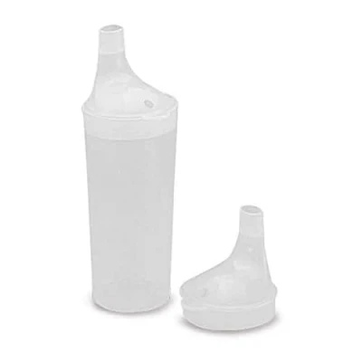 Immagine di Mobiclinic Bicchiere con beccuccio non spill Per anziani e bambini Plastica semi trasparente rigida