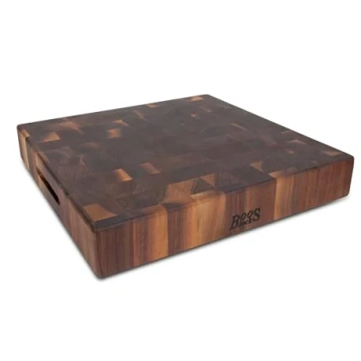 Immagine di John Boos End grain chopping Block 18&quot; x by 3 Walnut