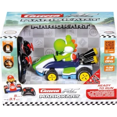 Immagine di Carrera RC 370320002 Race Kart Yoshi 1:32 Automodello per principianti Elettrica Auto da corsa