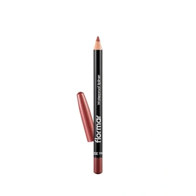 Immagine di flormar Matita da donna per contorno labbra, lipliner, impermeabile, rosa (202 Soft Pink Brown)