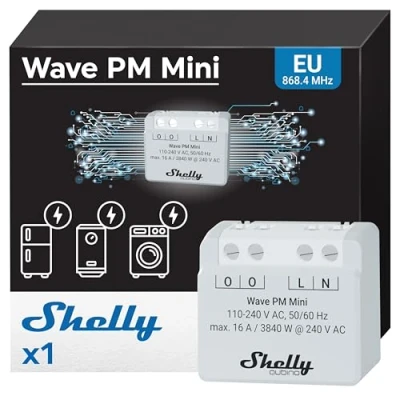 Immagine di Shelly Wave PM Mini Modulo di misurazione Z