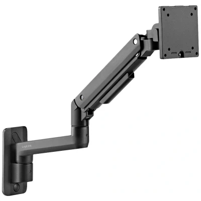Immagine di LogiLink BP0169 1 parte Supporto a muro per monitor Nero Ruotabile, Regolabile in altezza, Inclinabile, Rotante, Girevole