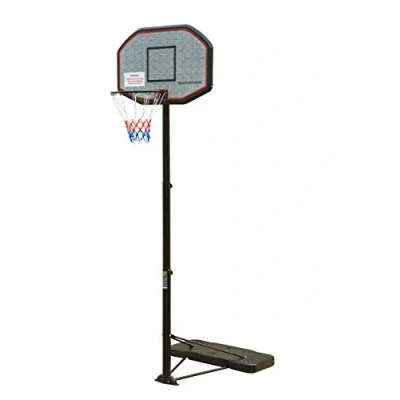 Immagine di NORTHERN STONE PRO Corte Altezza Regolabile Portatile Canestro Basket con Ufficiale del Tabellone di Impatto 112cm (44&quot;) in 2m 3.05m (Ufficiale)