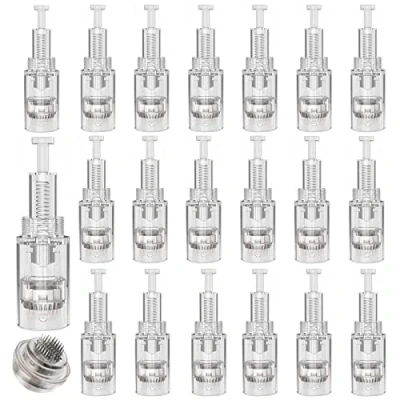 Immagine di 20 Pcs Dermapen Microneedling 36 Aghi Needles Cartucce Per Derma Pen Micro Nano Needling Penna Con Confezionata Singolarmente Auto Electric Deep Microaghi