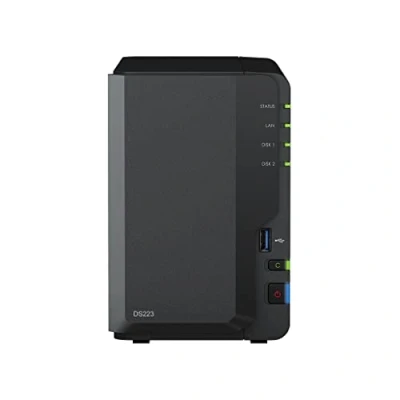 Immagine di Synology DS223 2GB NAS 12TB (2X 6TB) HAT3300, assemblato e testato con SE DSM installato
