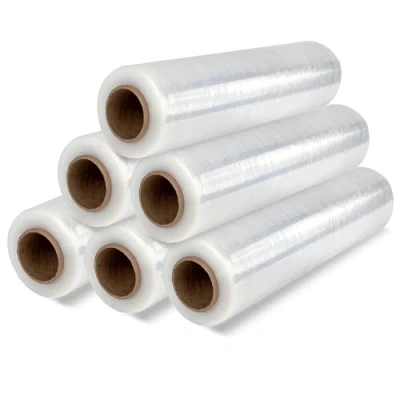 Immagine di Pellicola Trasparente per Imballaggio, Plastica Imballaggio Traslochi, Adesiva Protettiva, Mobili, Scatole Cartone Trasloco e Oggetti Ofituria (6 pz)