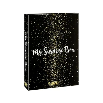 Immagine di Bic My Surprise Box, Kit Scrittura Con Penne A Sfera, Colori Assortiti, ‎Set Da 16 Pezzi, Multicolore