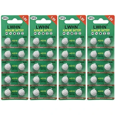Immagine di AG10 L1130 1.5V Button Coin Cellular Batterie (40pcs)