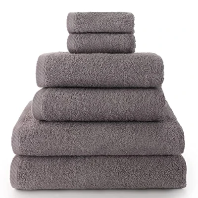 Immagine di Top Towel Set 2 asciugamani, teli bagno o doccia e asciugamani bidet 100% cotone 400 g/m2