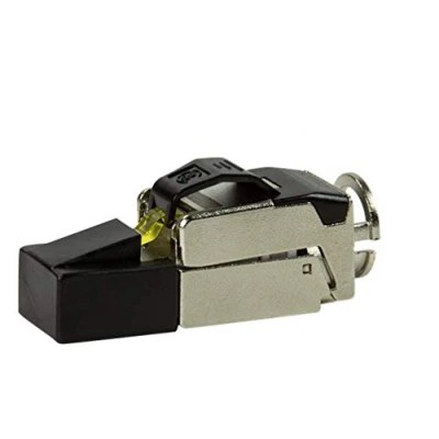 Immagine di odedo Cavo di rete CAT 8.1 Premium RJ45 40 GBit, senza attrezzi AWG 22 26, 7 6A, connettore crimpare Toolless Field Assembly Plug (1 pezzo)