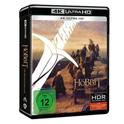 Immagine di Der Hobbit: Die Spielfilm Trilogie Extended Edition [4K Ultra HD]