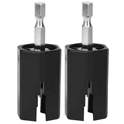 Immagine di 2 PZ chitarra Trapano elettrico Bit String Peg Winder, Winder Tuning Puller Strumento di riparazione e manutenzione accessori da gioco