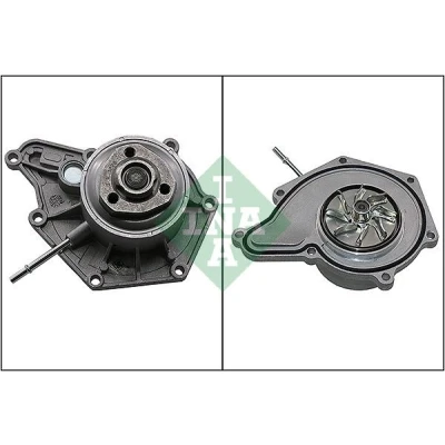 Immagine di INA 538 0898 10 Pompa acqua con guarnizione inseribile comando a depressione per trasmissione cinghia Poly V AUDI: Q5, A6 C7 Avant