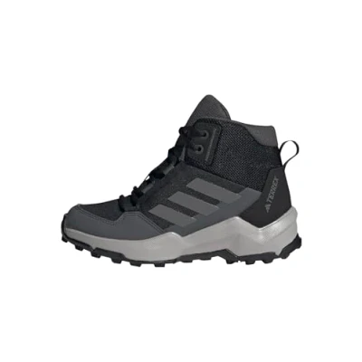 Immagine di Adidas Terrex AX4R MID hiking Scarpa da per bambini, Taglia: 28, Core black/grey four/grey six Tessuto / sintetico