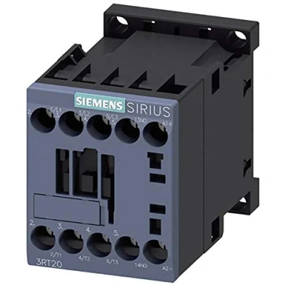Immagine di Siemens 3RT2015 1BB41 Contattore 3 NA kW 24 V/DC 7 A con contatto ausiliario 1 pz.