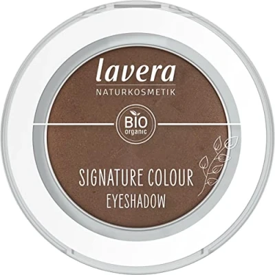 Immagine di lavera Signature Colour Eyeshadow Noce 02 marrone Olio di Mandorle Biologico E Vitamina Vegano opaco Colore Intenso Pay off (1 pz.)