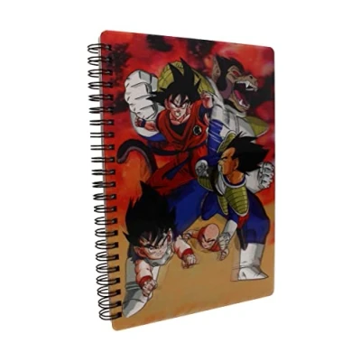 Immagine di REDSTRING Taccuino 3D Dragon Ball Z Goku Vs Vegeta, multicolore (RS531137)