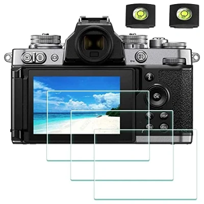 Immagine di ULBTER Pellicola protettiva per Nikon Z fc Zfc Protezione【3+2 pezzi】 Vetro Temperato Schermo LCD 0,3 mm durezza 9H anti bolle Accessori