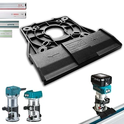 Immagine di Adattatore professionale per guida Makita DRT50 / RT0700C RT0702C RT0700 Makita/Bosch/Festool