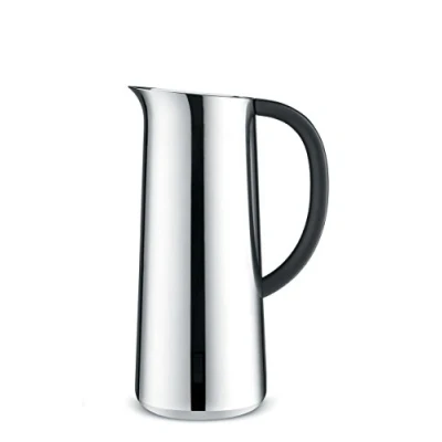 Immagine di Alessi Nomu NF05 Caraffa Termoisolante di Design in Acciaio e Resina Termoplastica