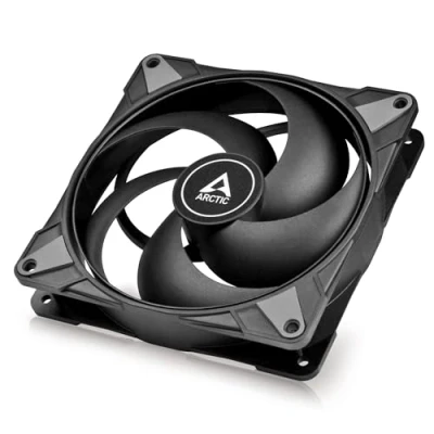 Immagine di ARCTIC P14 Max Ventola per case PC da 140 mm ad alte prestazioni, controllo PWM 400 2800 rpm, ottimizzata la pressione statica, modalità 0dB Nero…