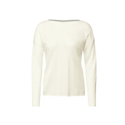 Immagine di Cecil MIT MESH Maglione, Donna, Taglia: XL, Weiß