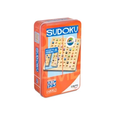 Immagine di Cayro Sudoku Metal Box Logic Game Riesce a completare la griglia 9 x con un numero di 1 per giocatore