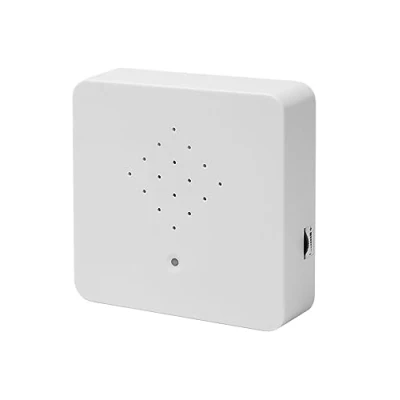 Immagine di Soundbox, bianco, con canto degli uccelli, 12 cm, altoparlante sensore di movimento, decorazione, cinguettio, 2 metri, per relax, spa, benessere