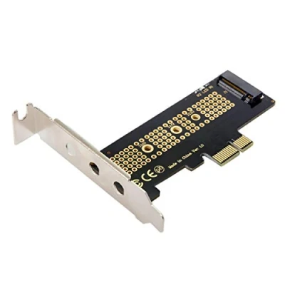 Immagine di JSER Scheda adattatore da Nvme a PCI E 4.0 basso profilo 3.0 x1 Lane M.2 NGFF M Key SSD AHCI Express