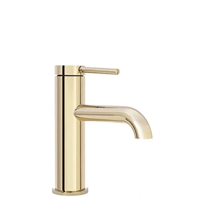 Immagine di Rea SPOT GOLD RUBINETTO LAVABO BASSO Miscelatore da bagno in ottone monocomando caldo e freddo regolabile (Oro)
