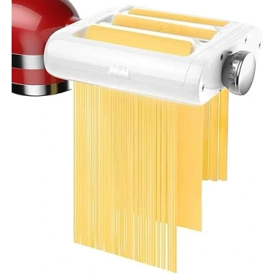 Immagine di Accessorio per pasta KitchenAid, mixer a pavimento, accessori 3 in 1, tagliatella, taglierina spaghetti, set di con rullo