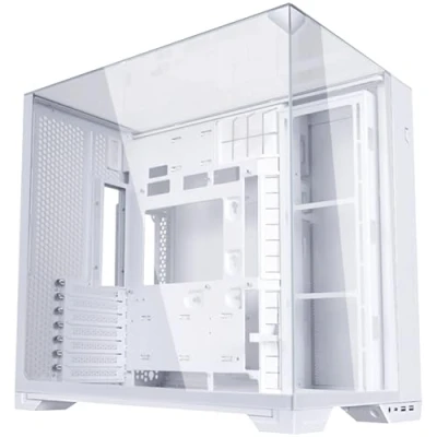Immagine di Lian Li O11 Vision Compact ATX Mid Tower Gaming PC Case Alluminio &amp; Vetro Temperato Bianco