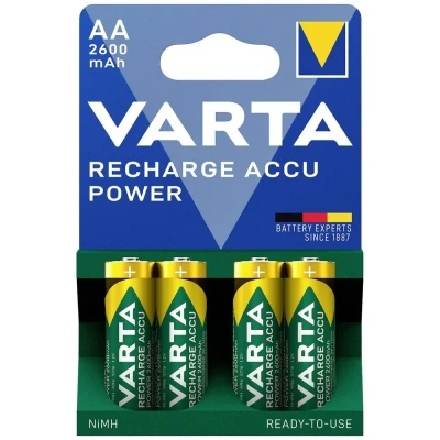 Immagine di VARTA AA 2.600 MAH RR ACCU R2U CF4