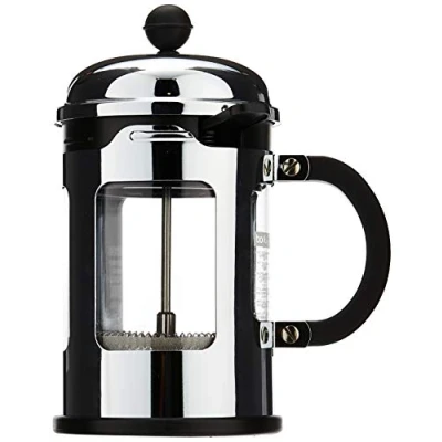 Immagine di Bodum, Caffettiera, modello French Press, capacità 0, 5 litri, per 4 tazze, Argento, Unità