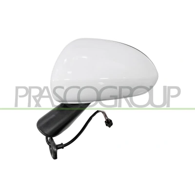 Immagine di Specchio retrovisore esterno Prasco OP0347314P Premium Sx con la prima mano elettrico termico, regolabile dall&#039;interno OPEL: Corsa D Hatchback