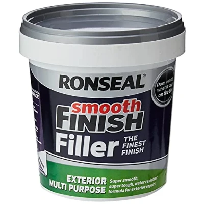 Immagine di Ronseal ERMF Vaschetta di stucco riempitivo multiuso per esterno, già pronto, mescolato, 12 kg 1,2