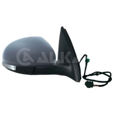 Immagine di Specchio retrovisore esterno Alkar 9030136 Dx con la prima mano elettrico termico, ribaltabile/ripiegabile elettricamente, convesso, illuminazione