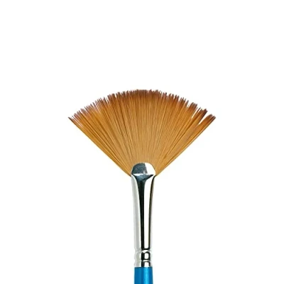 Immagine di Winsor Newton University Series 888 Pennello con punta a ventaglio, manico lungo, misura 2