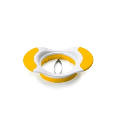 Immagine di Ibili 744200 Snocciolatore per Mango in Acciaio Inox/plastica, 19 x 12 4 cm, Colore: Giallo
